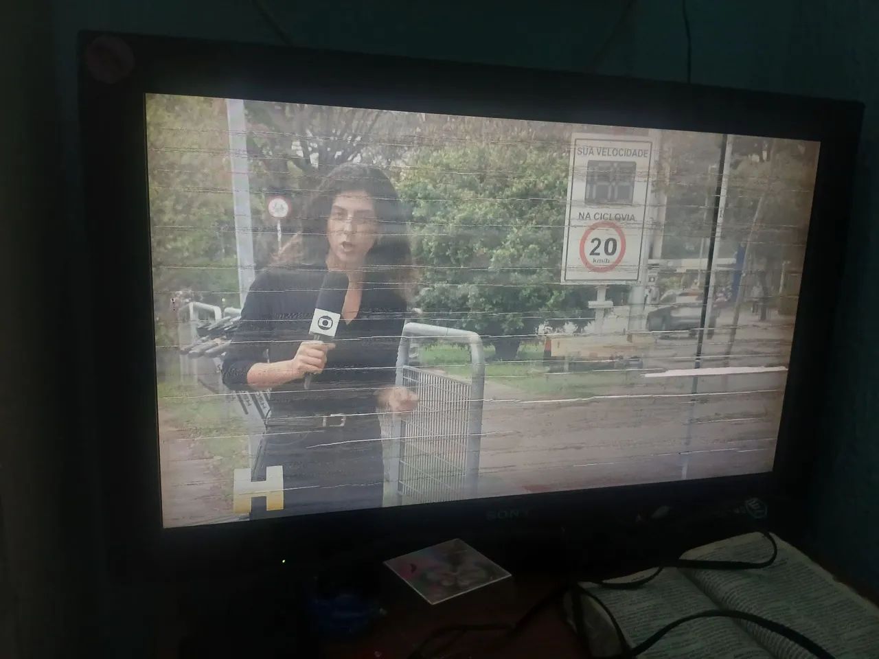 Televisão 32 polegadas Sony funcionando perfeitamente quebra galho - Foto 2
