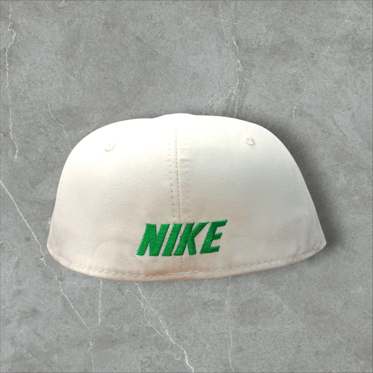 boné nike sb 59fifty aba reta branco e verde - Foto 2