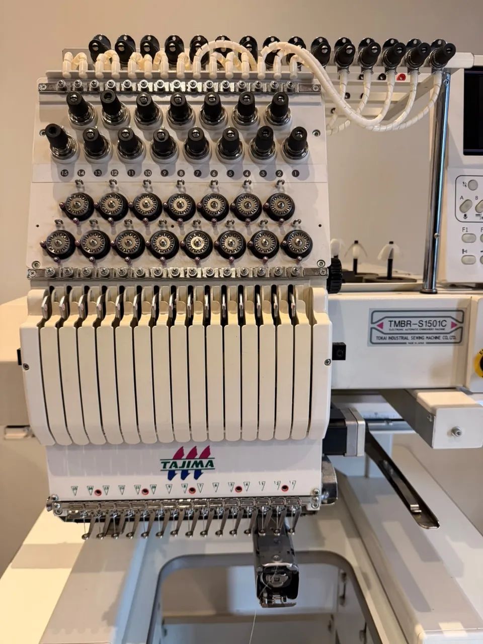 maquina tajima 1 cabeça seminova - Foto 3