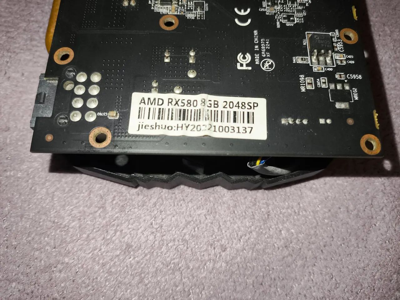 RX 580 2048SP COM DEFEITO  - Foto 3