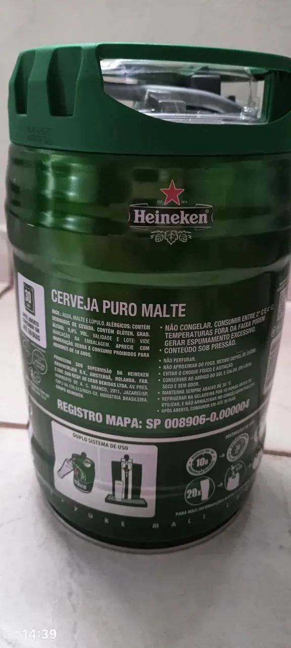 Heineken 5 litros  - Foto 5