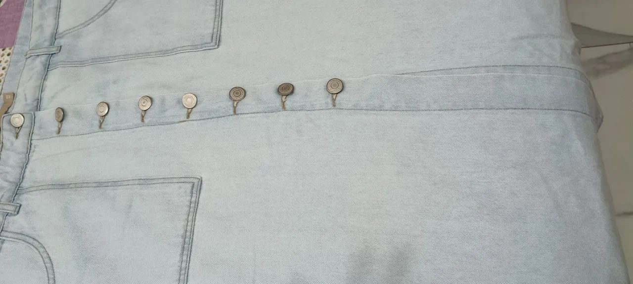 Saia jeans longa 48 - Foto 5