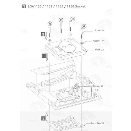 Waterblock Intel Bykski CPU-XPR-MK-I-V4 Watercooler custom - Foto 3