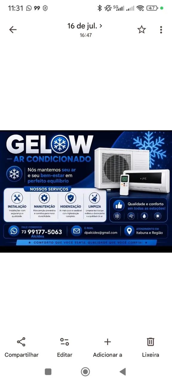 Ar Condicionado - Climatização  - Foto 2