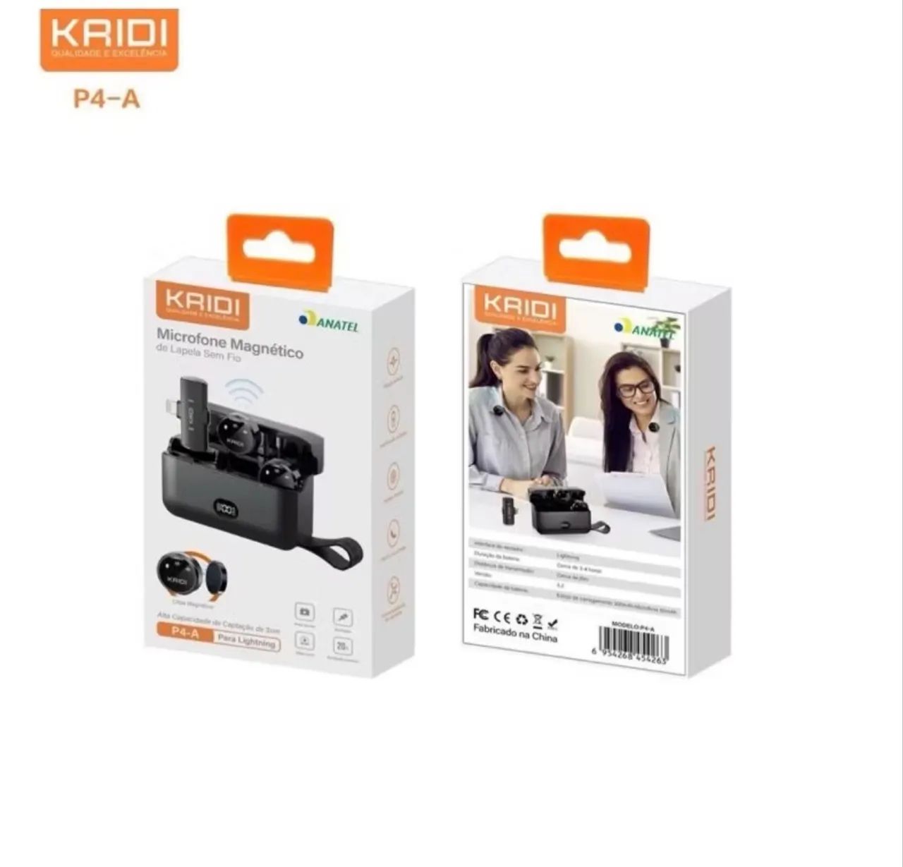 Microfone de Lapela P4 | Kaidi - Foto 3