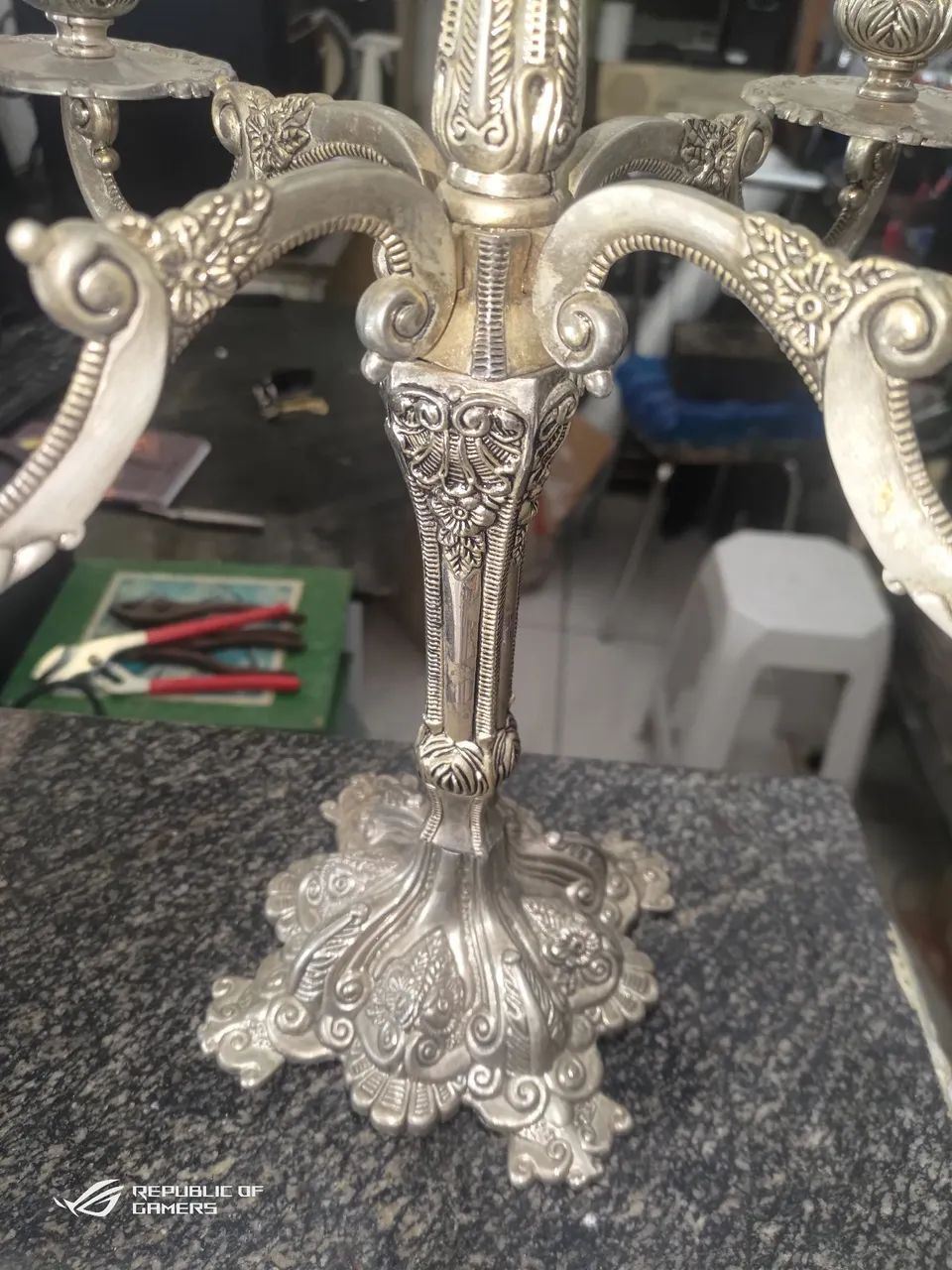 Candelabros de cinco velas - Foto 5