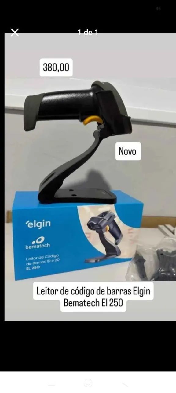 Leitor de código de barras Elgin Bematech El 250