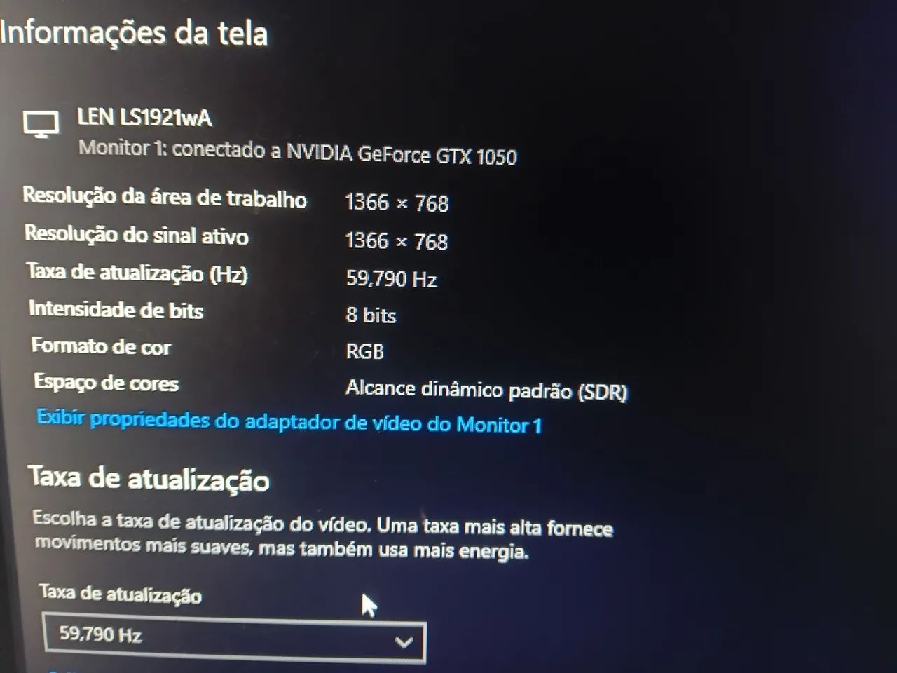 Monitor 18,5 polegadas Lenovo - Foto 2