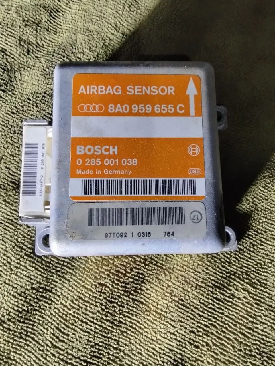 Modulo Central De Air Bag Original 8a0959655c Audi A6 1995 - Peças