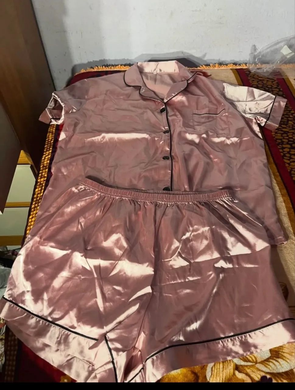 Pijama rosê G e GG 