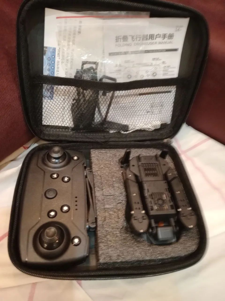 Drone e88 profissional câmera dupla