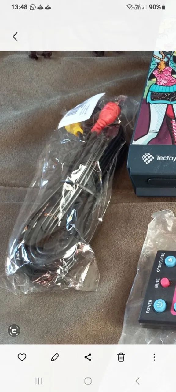 DVD Tectoy C101 Monsters High. Com usb. Completo e conservado.  - Foto 3