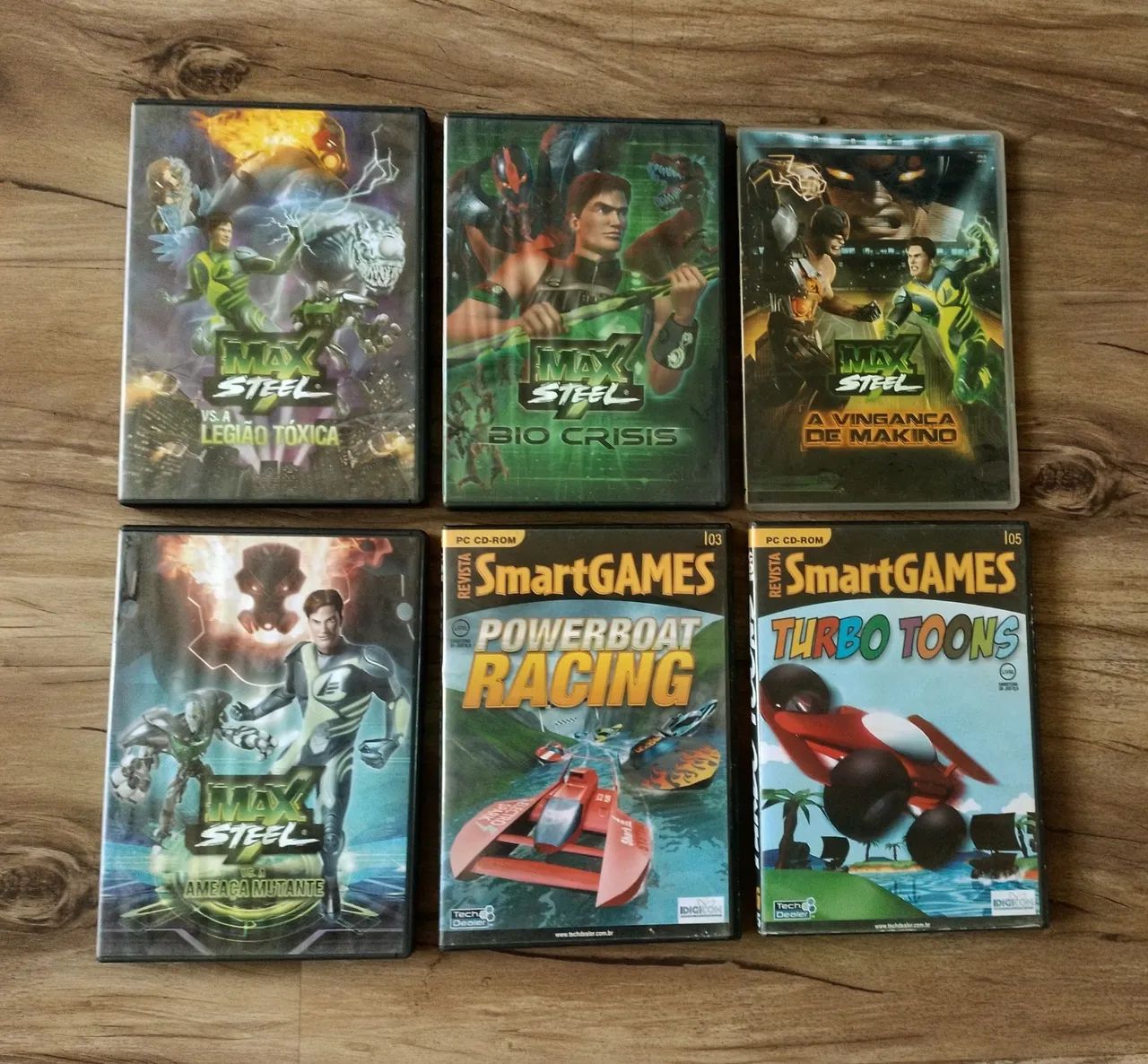 Lote jogos em dvds 