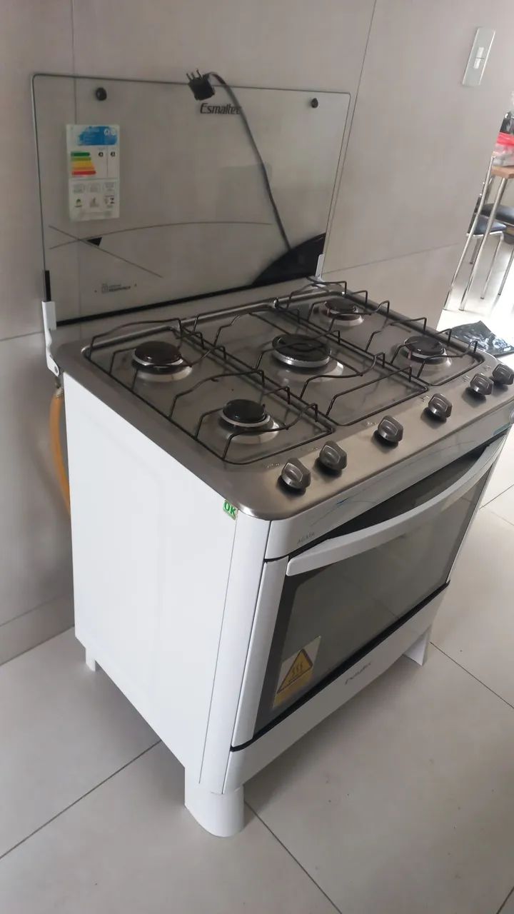 Fogão Esmaltec 5 bocas automático. - Foto 4