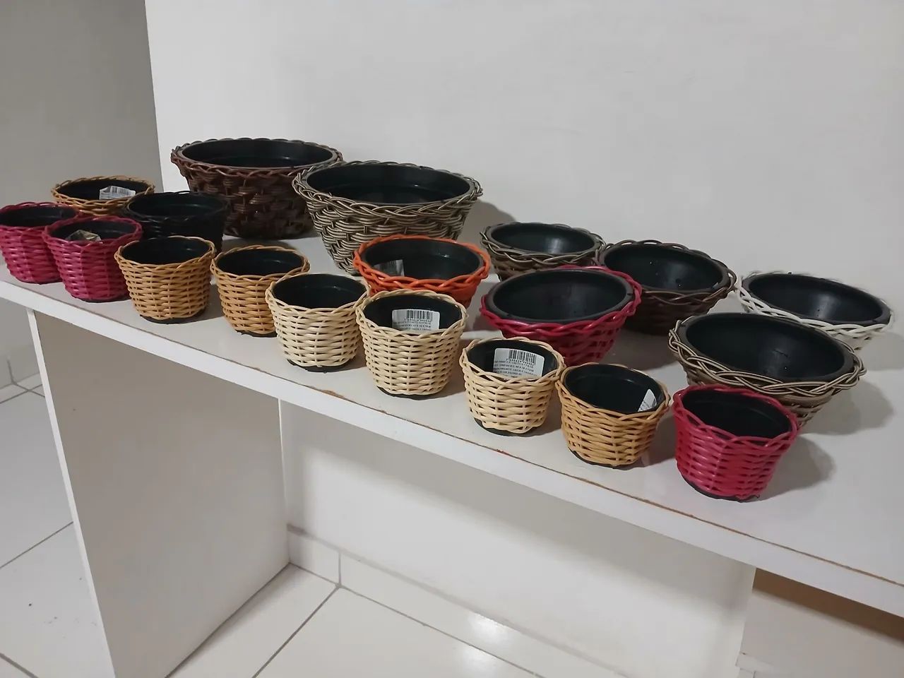 19 vasos cachecol novos. - Foto 2