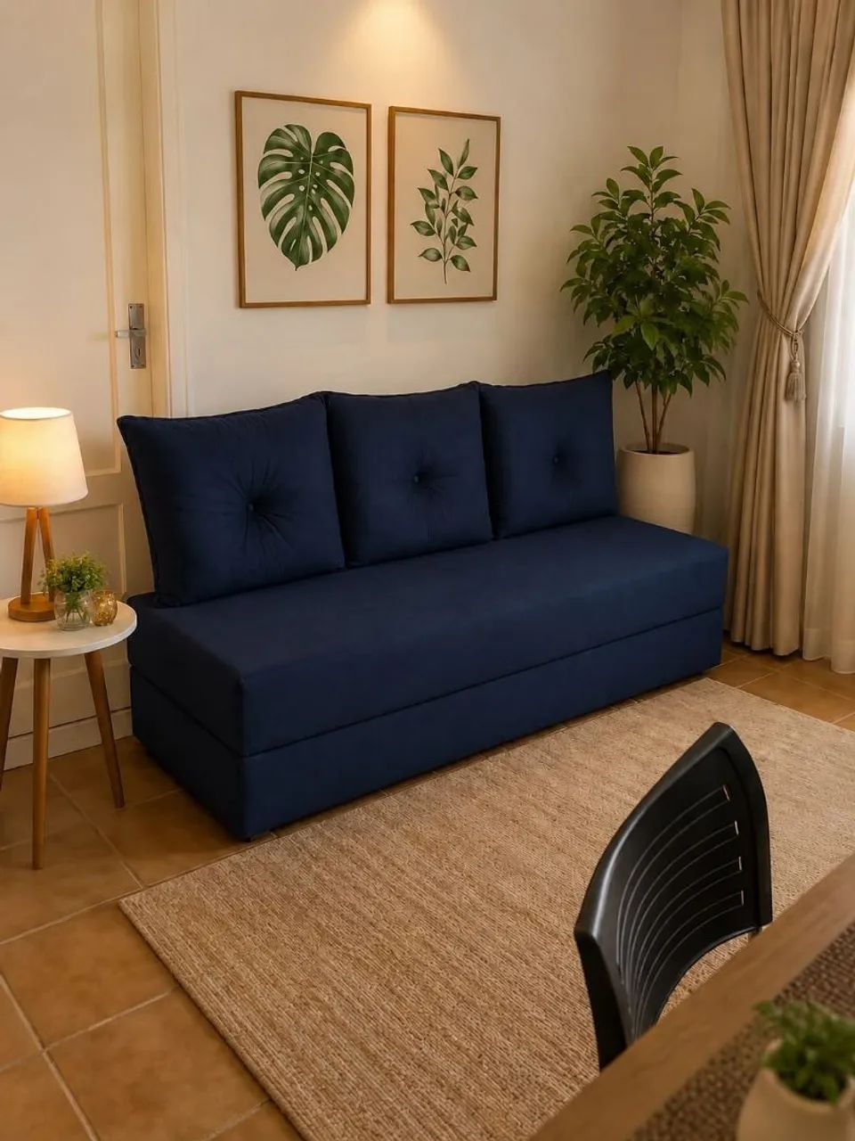 bicama na cor azul pronta entrega 