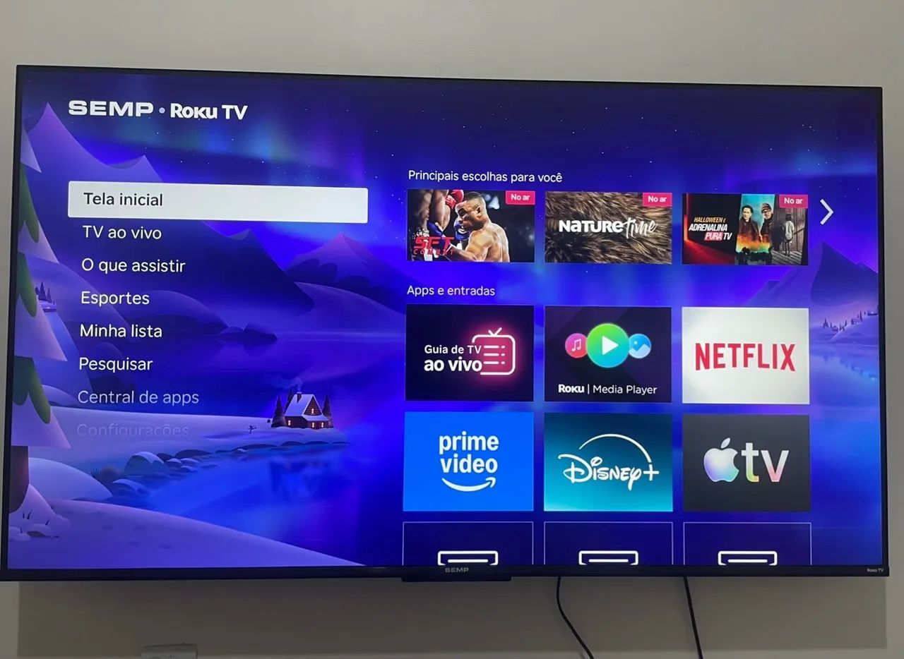 TV 50 polegadas Roku - Foto 5