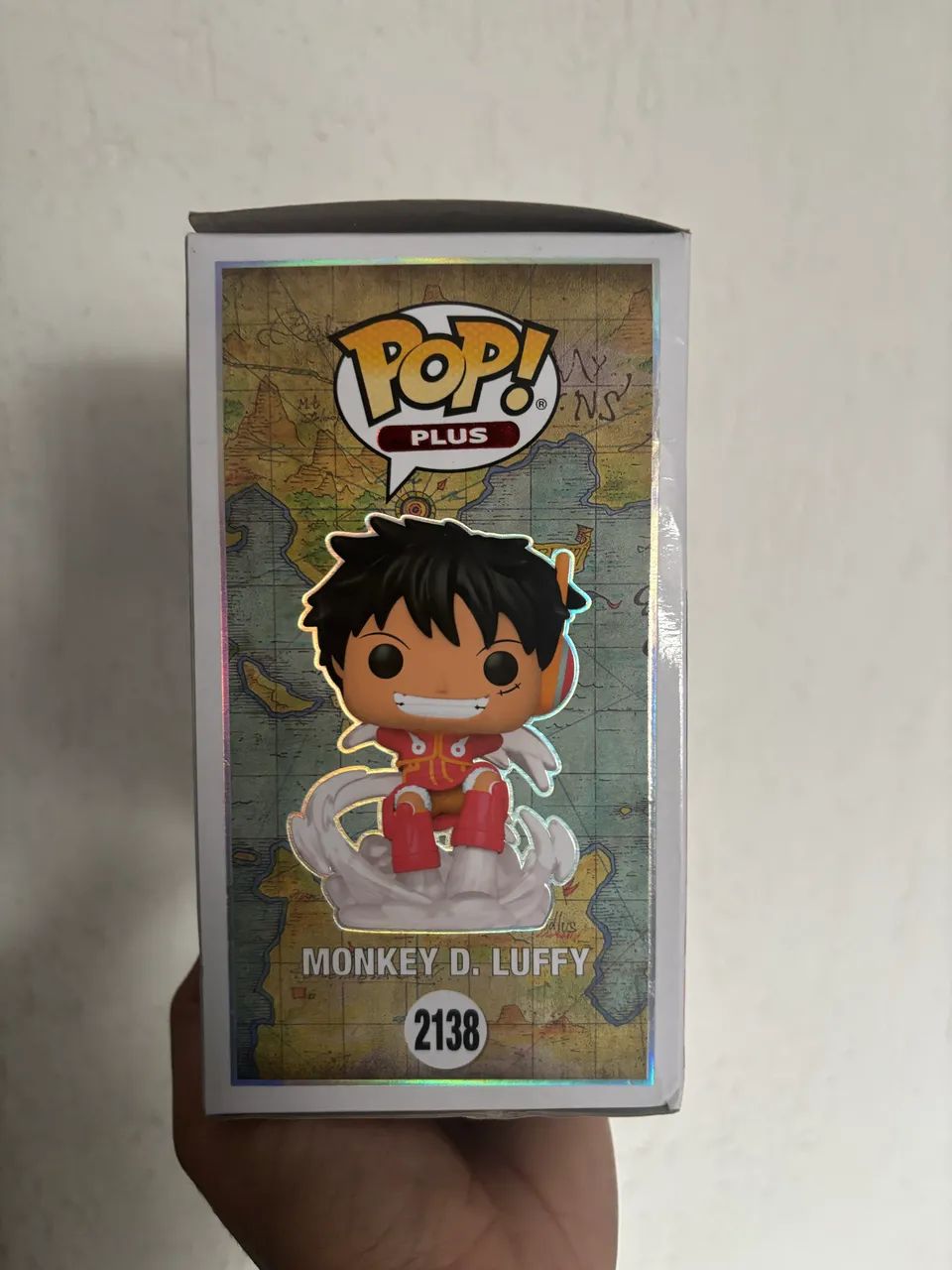 boneco colecionável Funko Pop! Plus Animation: One Piece - Monkey D. Luffy (Arco Egghead)