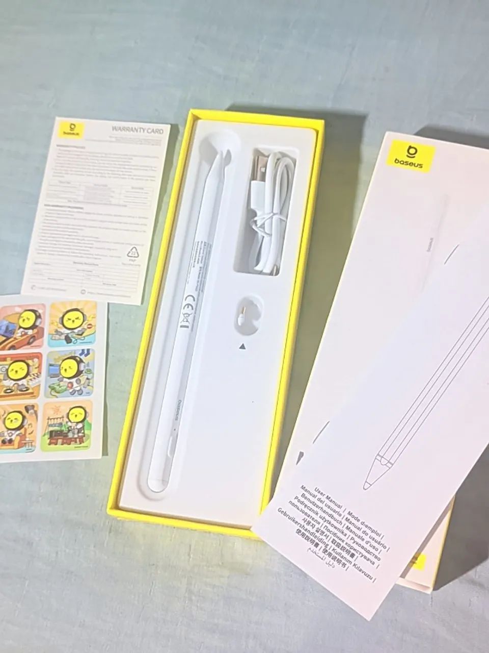Nova Caneta Baseus Pencil 2 Stylus iPad Pro Air Mini Apple Pen Magnética Touch original  - Foto 2