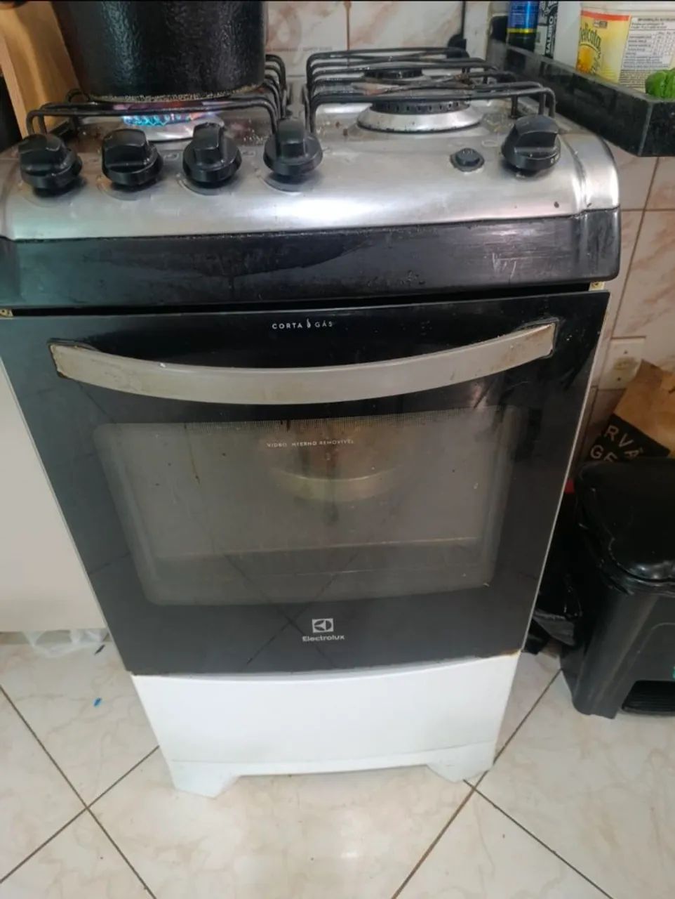 Fogão automático 4 bocas 
