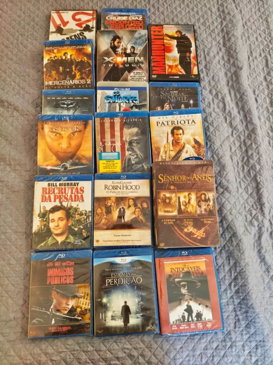 Coleção de bluray's & DVD's