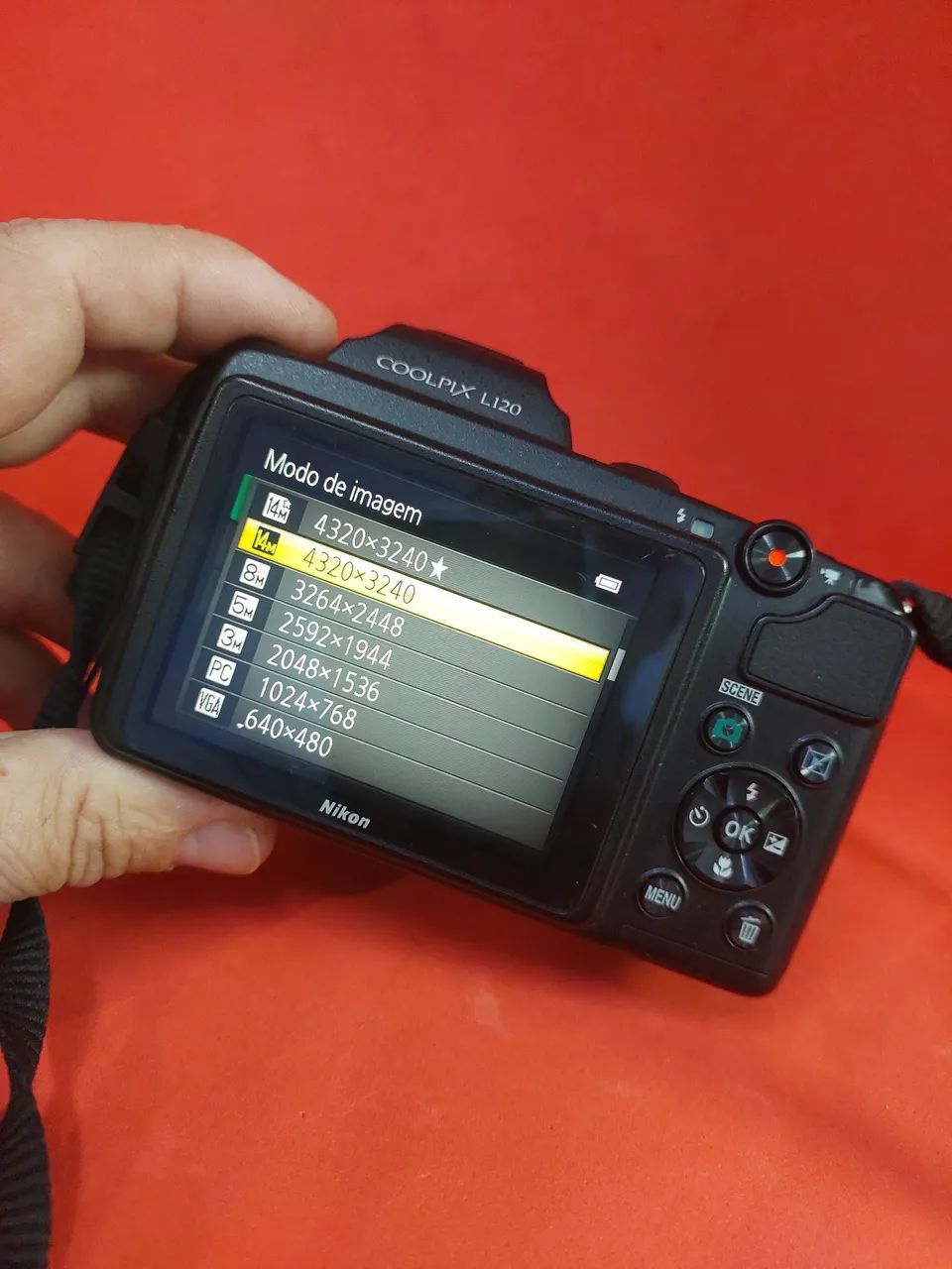Câmera nikon Coolpix L120 na caixa  - Foto 3
