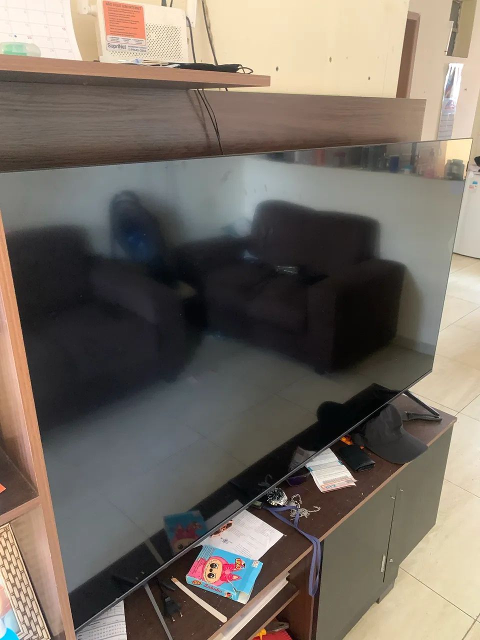 Tv TCL ?Google Tv? 65 polegadas para retirada de peças  - Foto 2