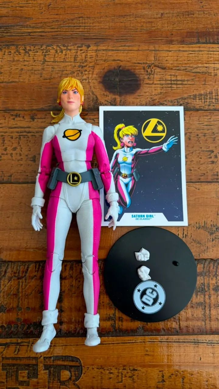 Saturn Girl Dc Multiverse Mcfarlane