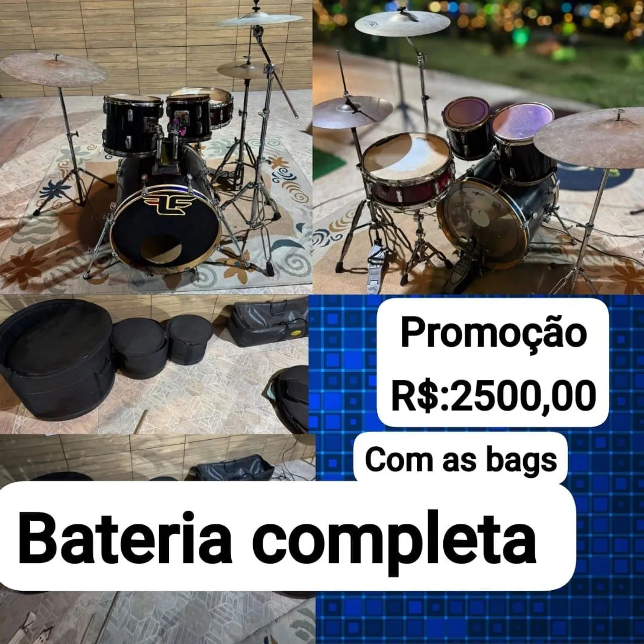 Bateria completa 