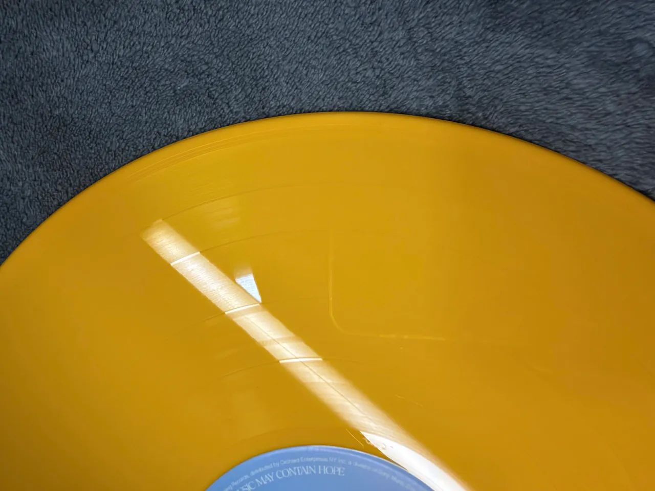 VINIL RAYE - THIS MUSIC MAY CONTAIN HOPE (YELLOW)  - Foto 5