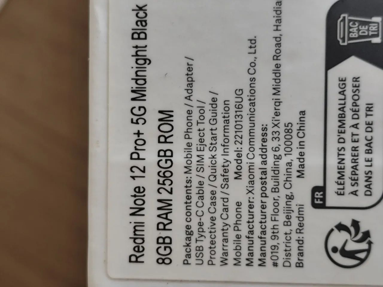 Celular Xiaomi Redmi Note 12 Pro+ 5G 256GB 8GB de ram  - Foto 2