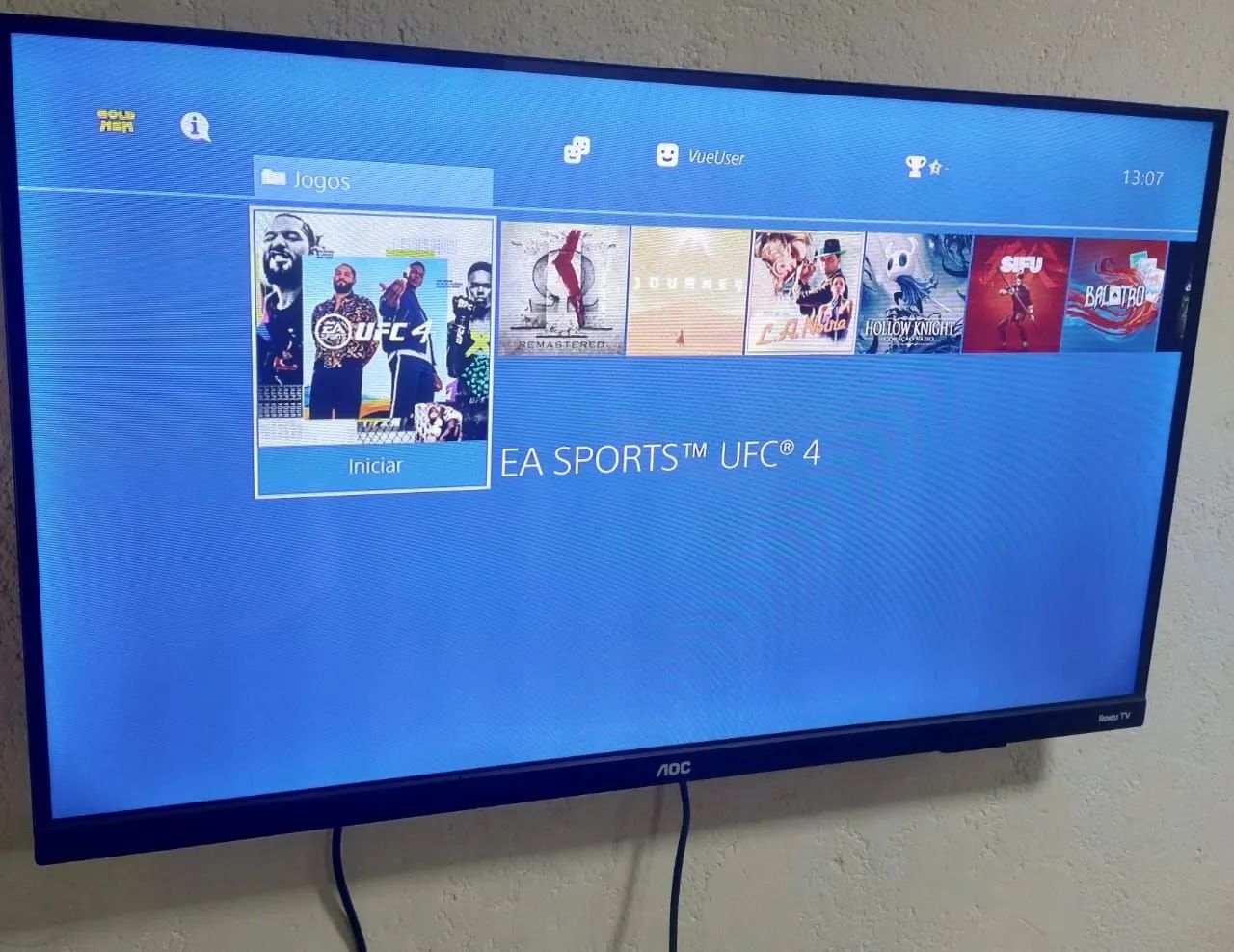 PS4 com desbloqueio GoldHen 12.02 - Foto 3