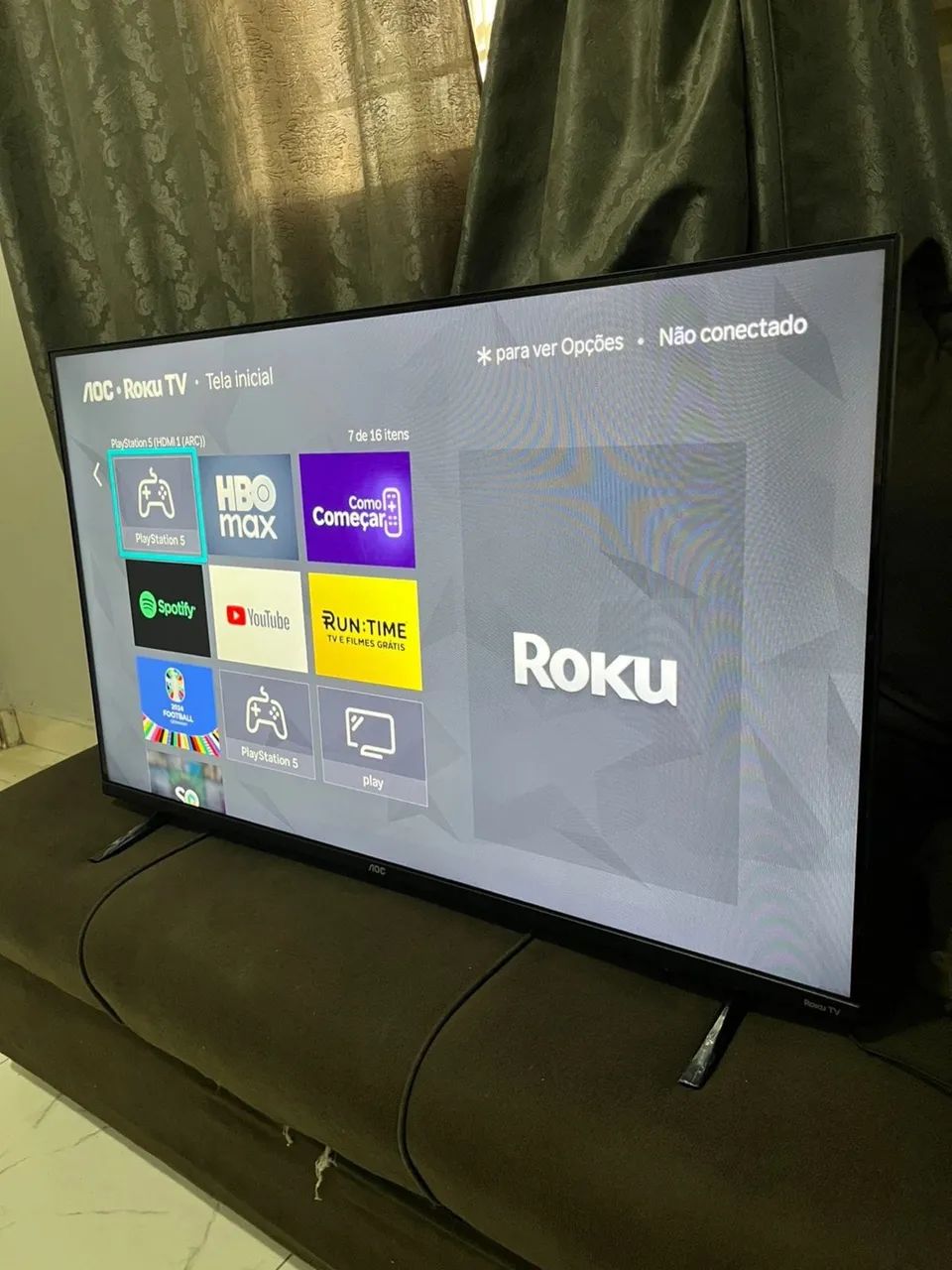Tv Nova Smart AOC 43 polegadas 