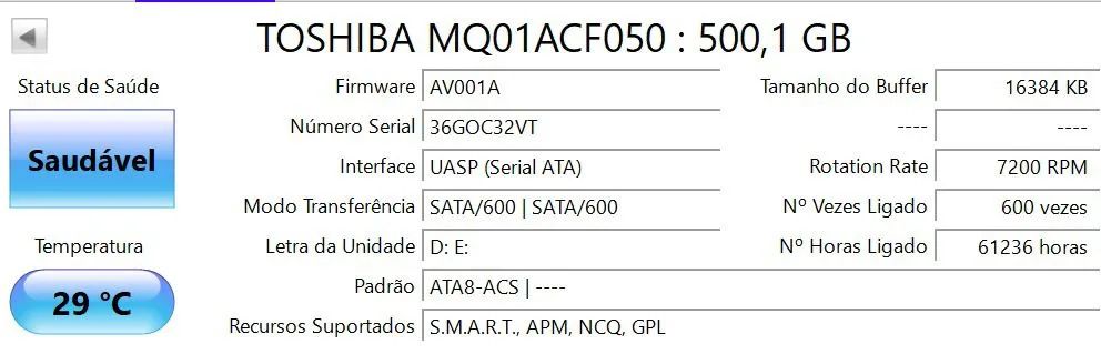 HD Slim SATA Notebook PC 500GB - Foto 4