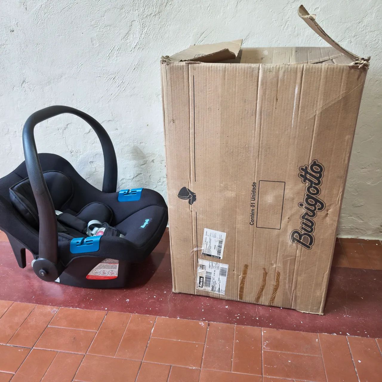 Bebê conforto - Burigotto + brinde  - Foto 2