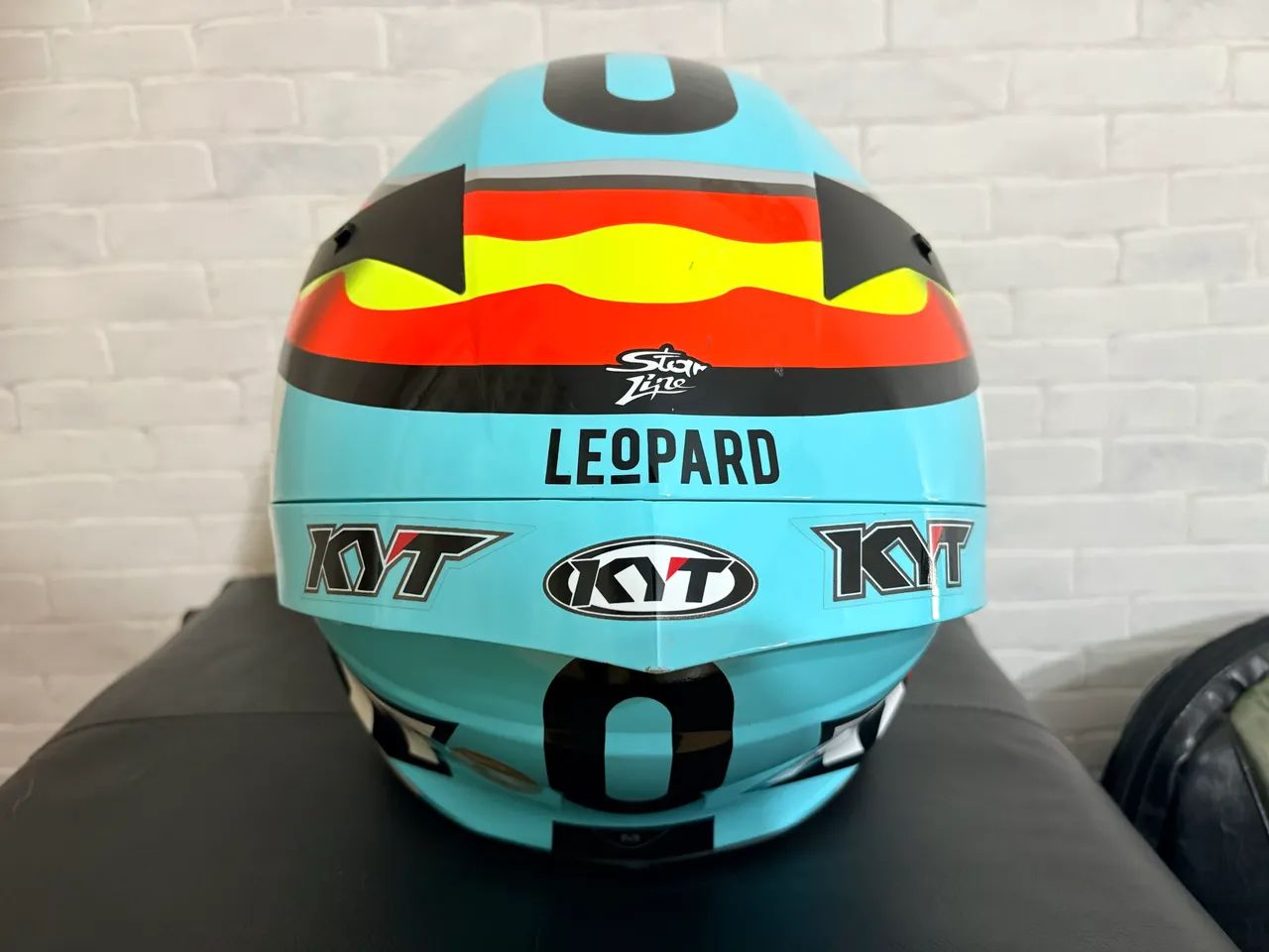 Capacete KYT Leopard - Foto 3