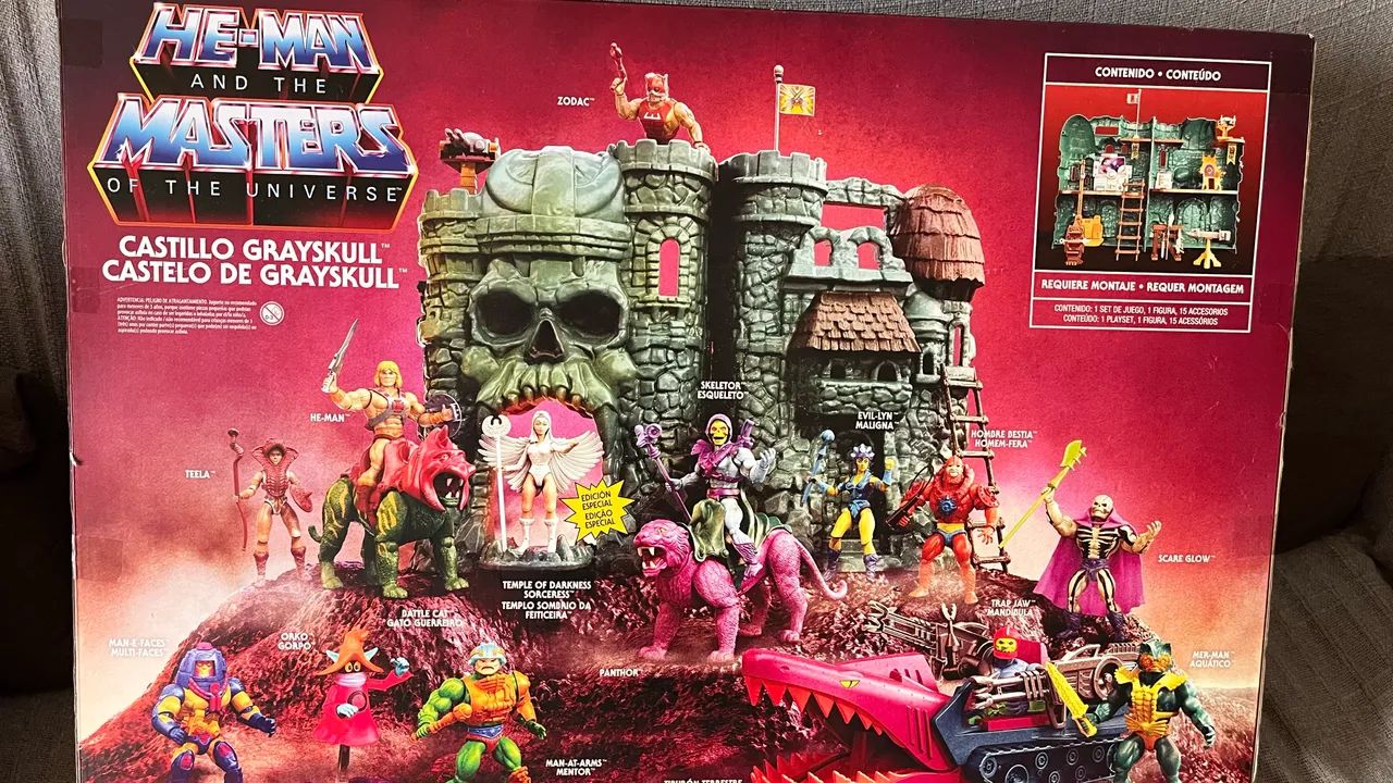 Castelo de Grayskull He-Man MOTU
