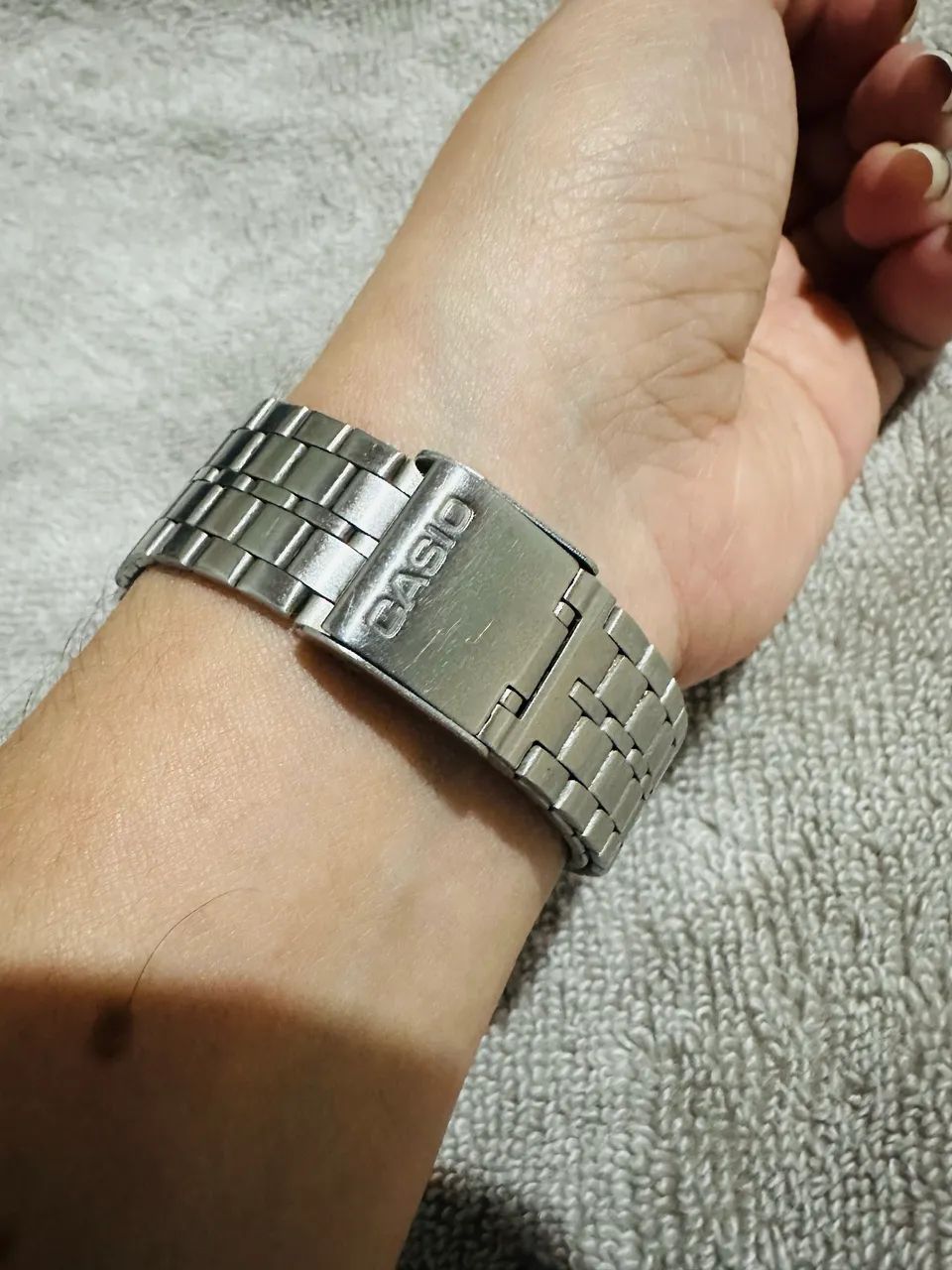 Relógio Casio Prata Feminino - Foto 4