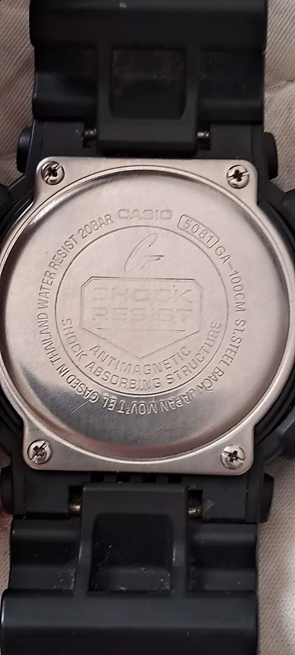 Relógio Casio G-Shock -GA100  - Foto 4