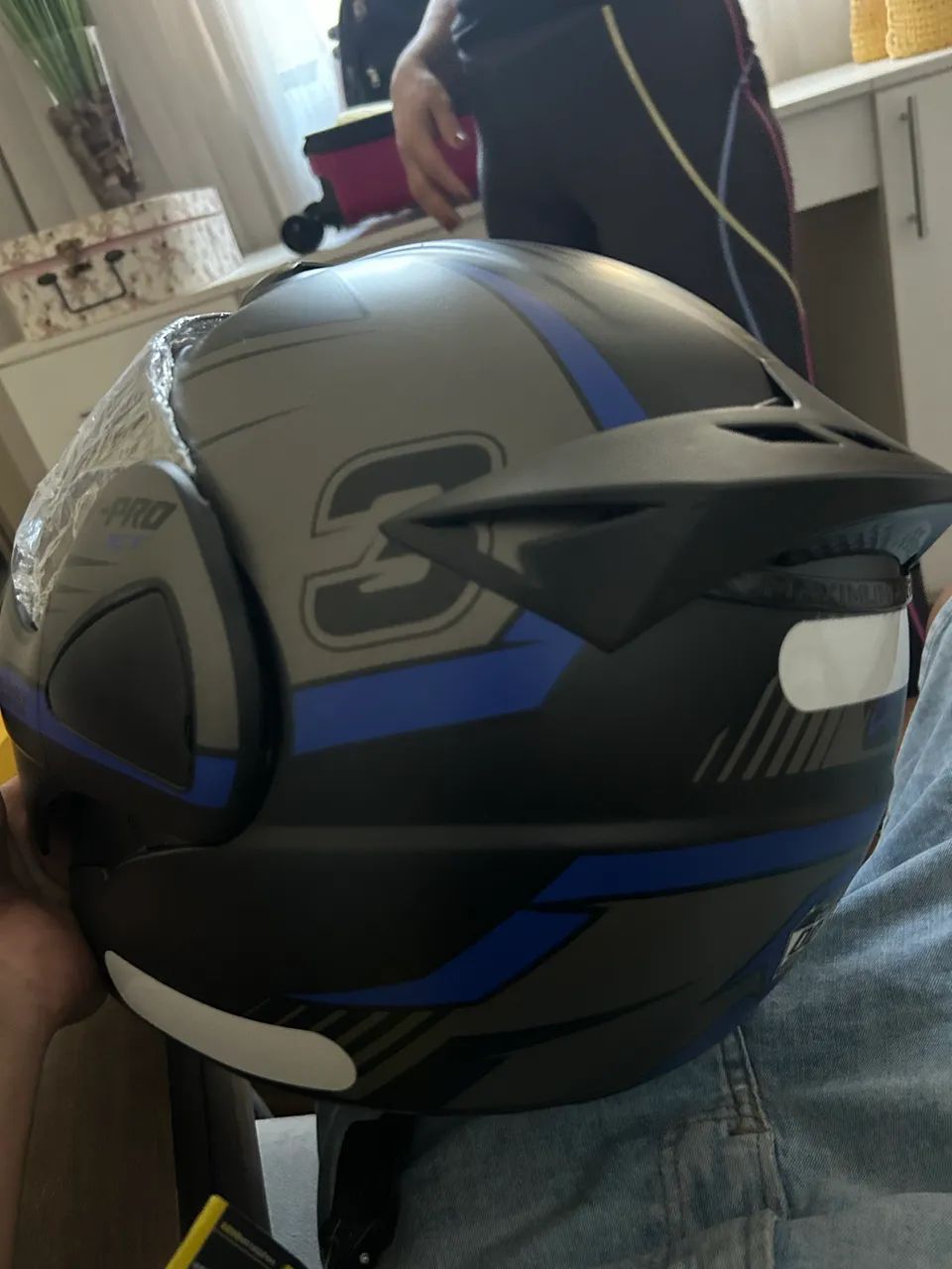 Capacete V-PRO JET 3 - Foto 3