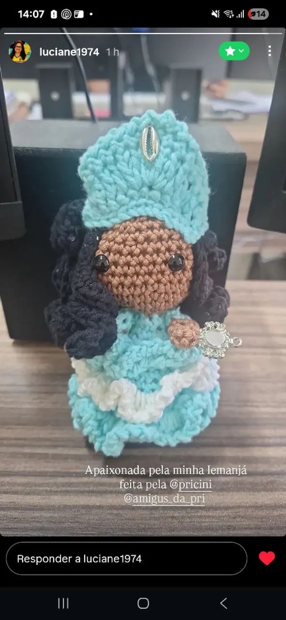 Amigurumi Orixás  - Foto 3
