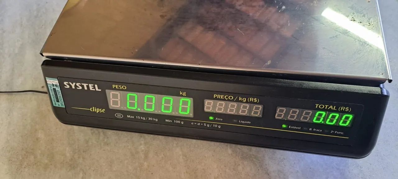 Balança Comercial 30kg - Excelente estado! - Foto 2