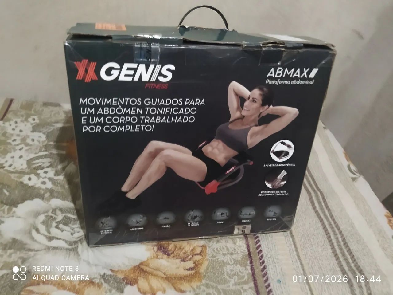   ABMAX  GENIS   NA CAIXA 