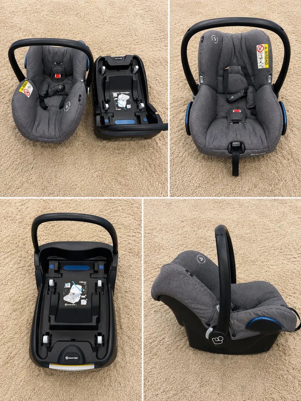 Bebê Conforto Maxi-Cosi com Base Original