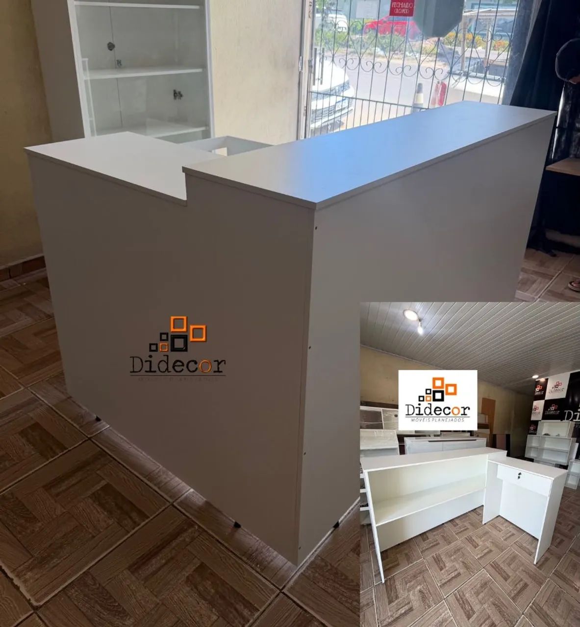 Balcão em L 
