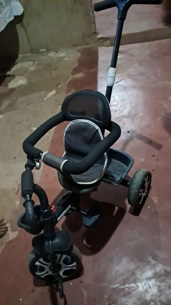 Vendo triciclo 2x1 seminovo  - Foto 2