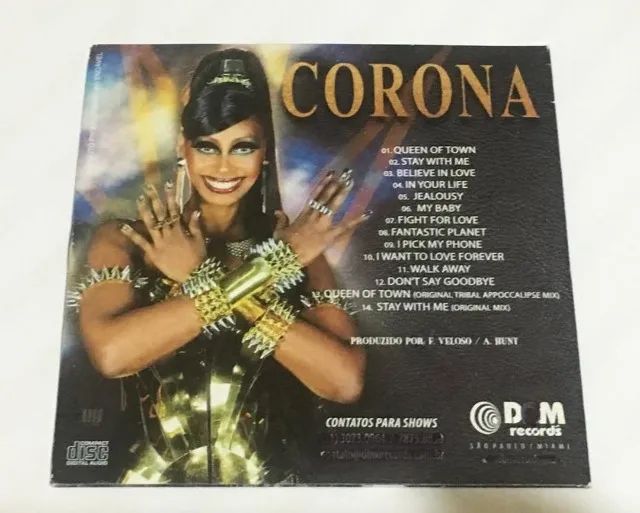 Cd Corona - Queen Of Town - Mega Raro - Foto 2