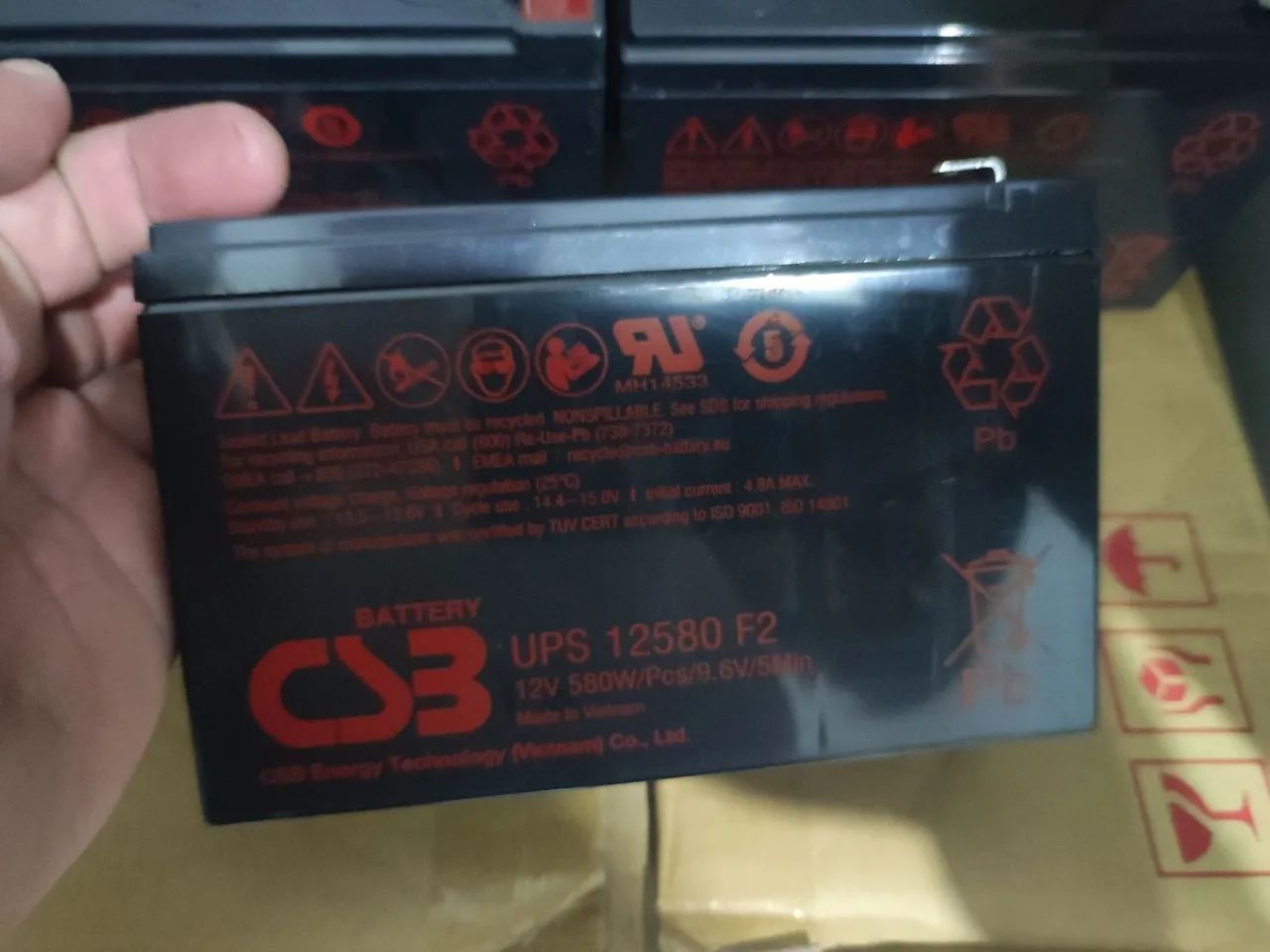 Bateria 9ah + Serviço Preventiva Nobreak 