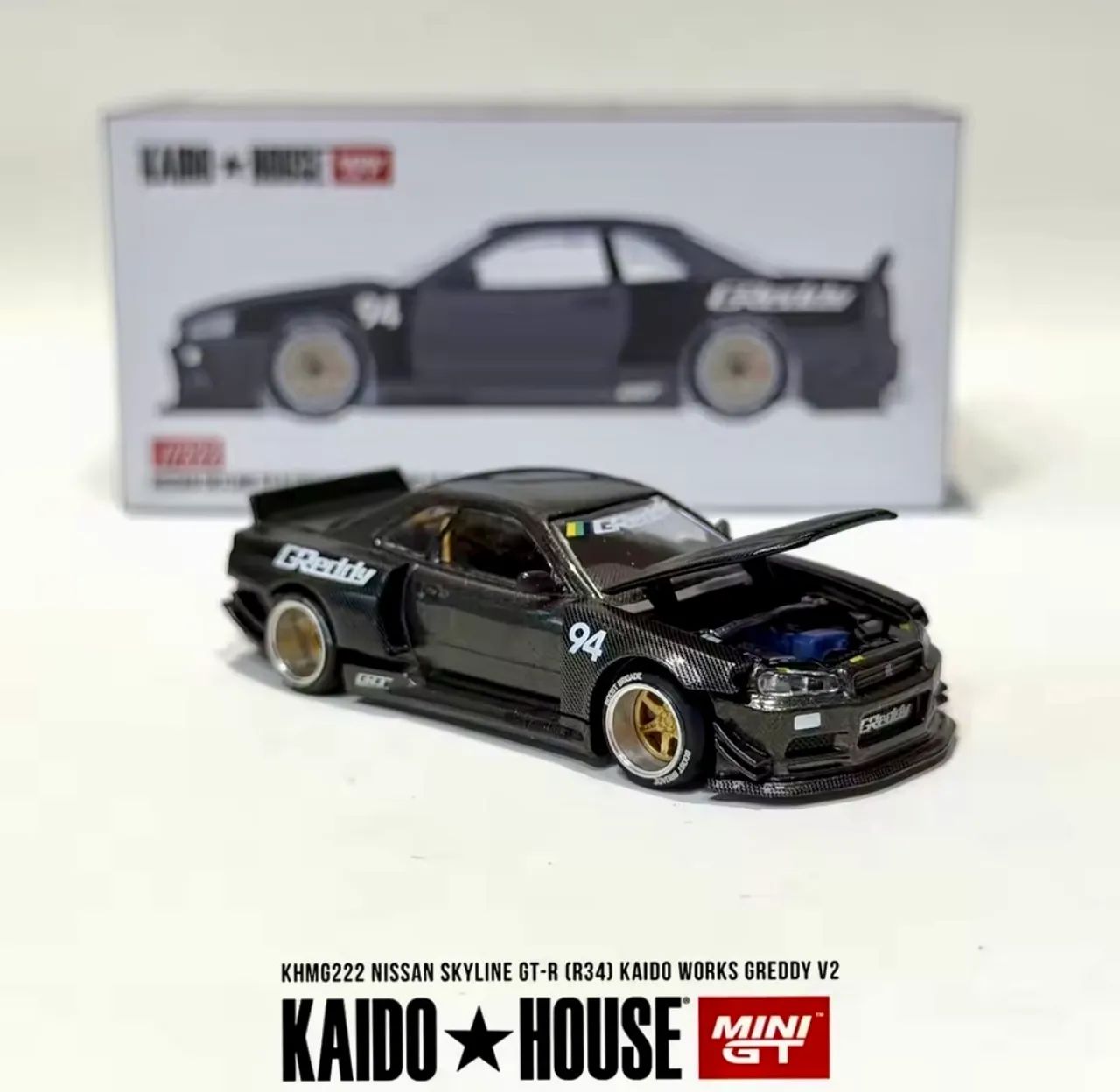 Kaido House - Nissan Skyline GT-R R34 GReddy (Lacrado) - Hobbies e