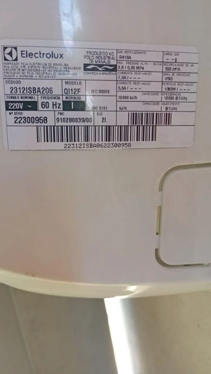 Ar-condicionado - Eletrolux - Foto 2